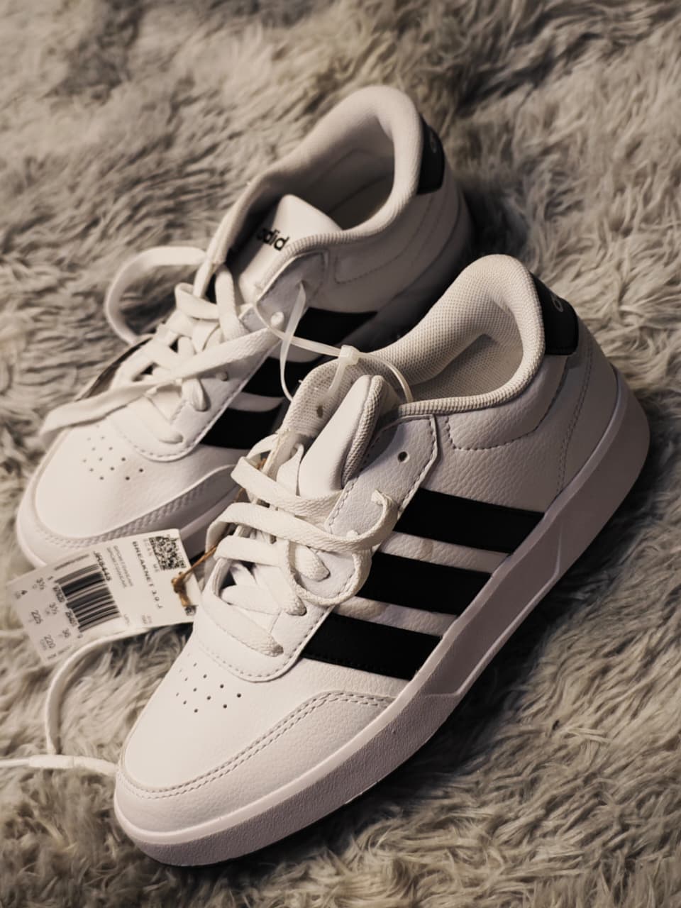 Adidas Breaknet Tenis Blancos para Mujer — Talla 22.5 MX