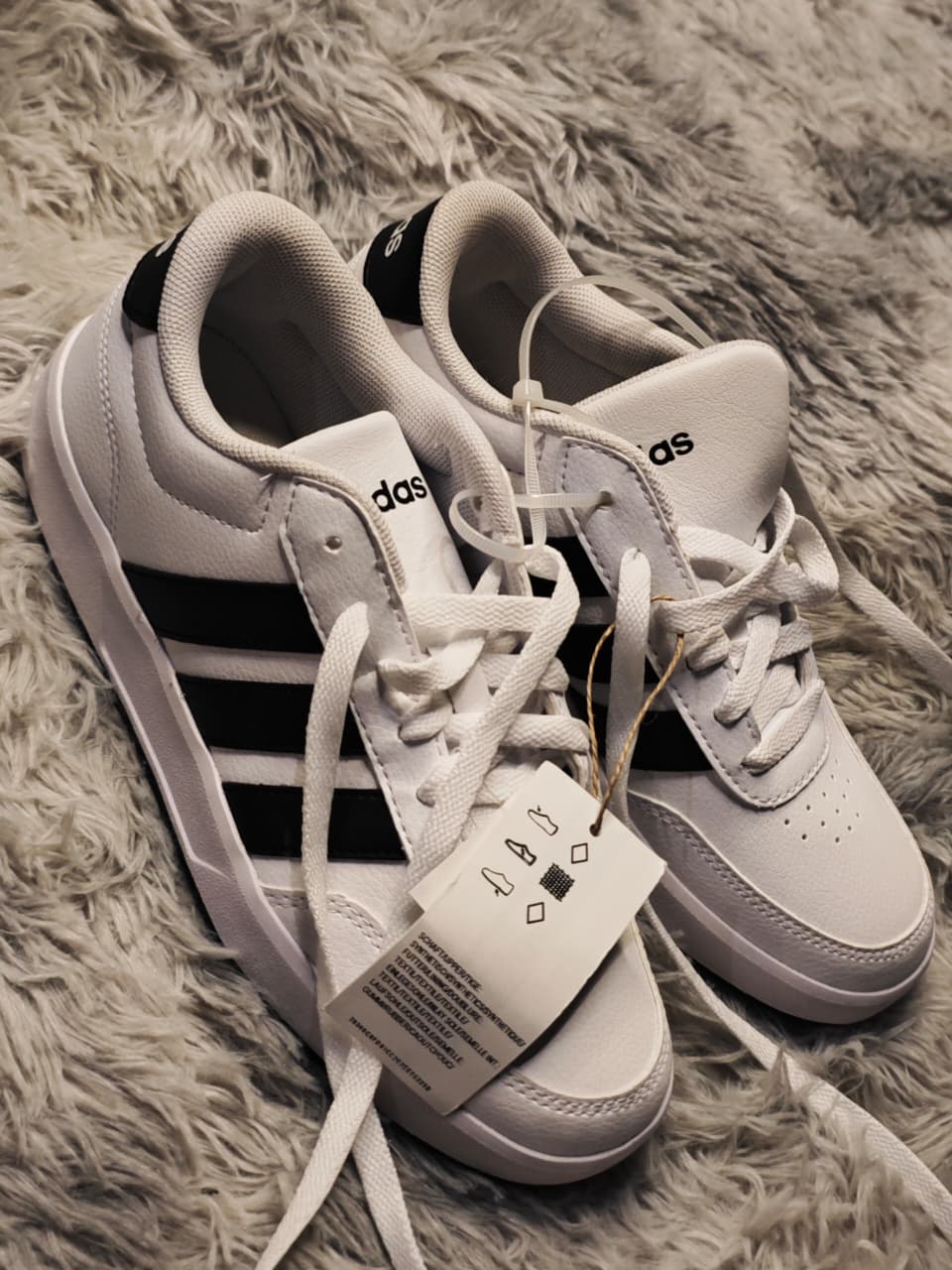 Adidas Breaknet Tenis Blancos para Mujer — Talla 22.5 MX