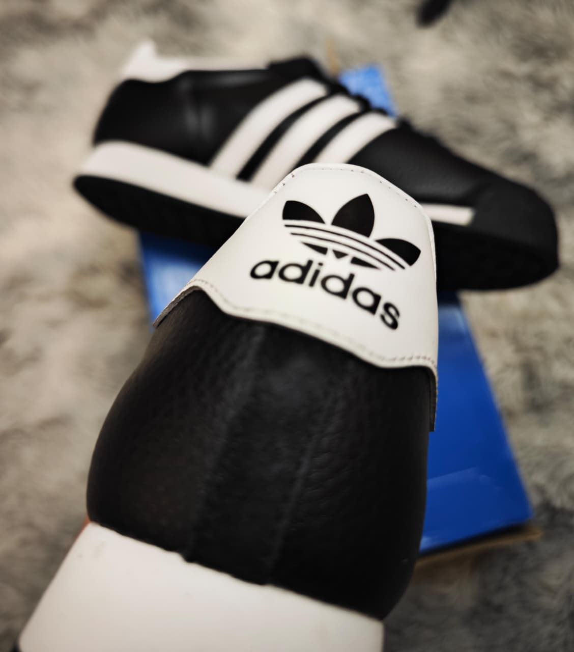 Adidas Samoa Originals Tenis Negros para Hombre — Talla 27 MX