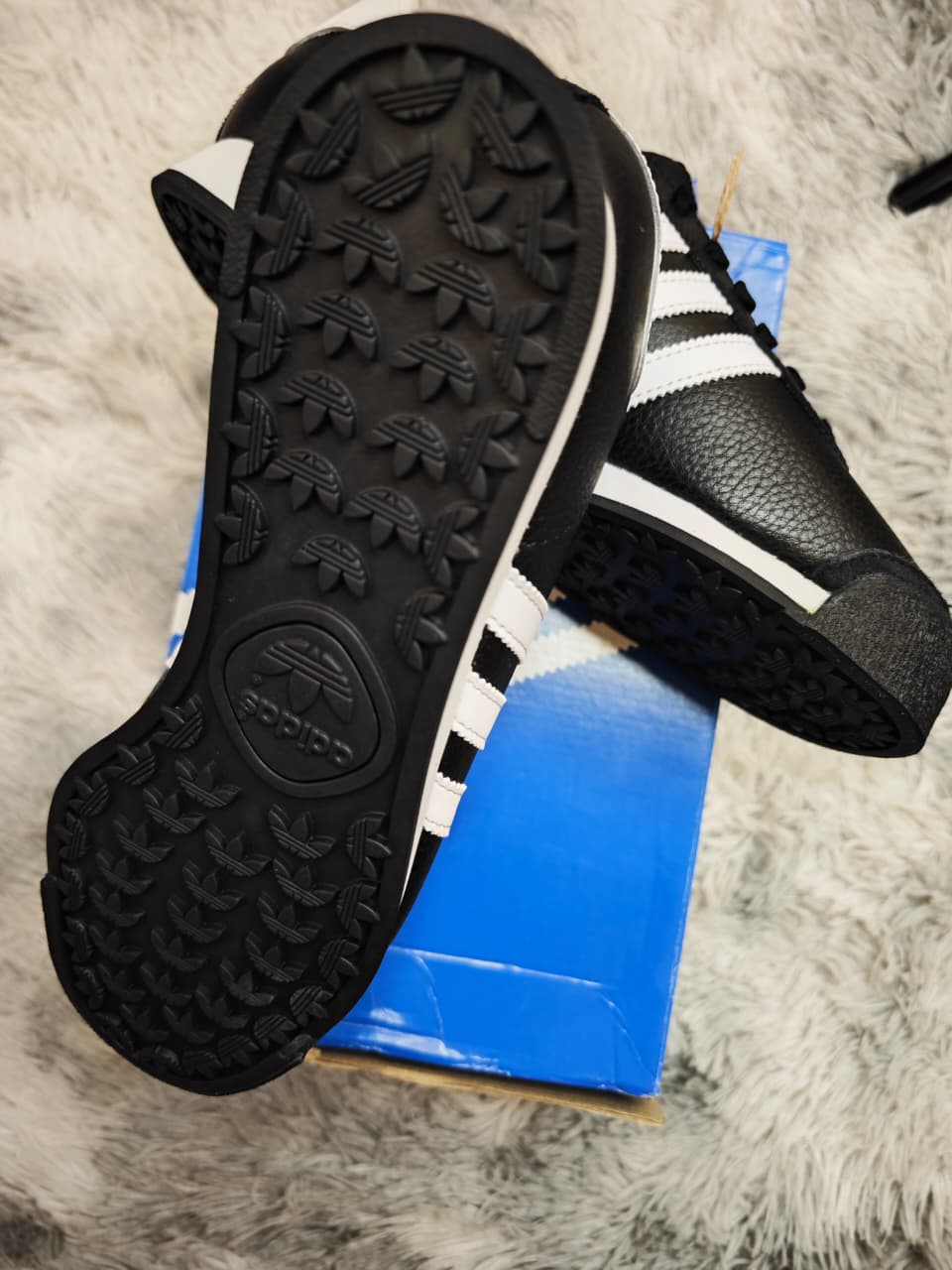 Adidas Samoa Originals Tenis Negros para Hombre — Talla 27 MX