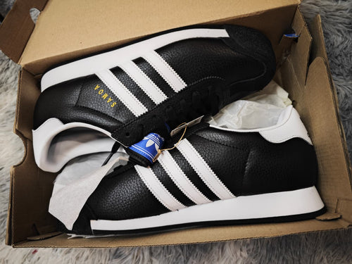 Adidas Samoa Originals Tenis Negros para Hombre — Talla 27 MX