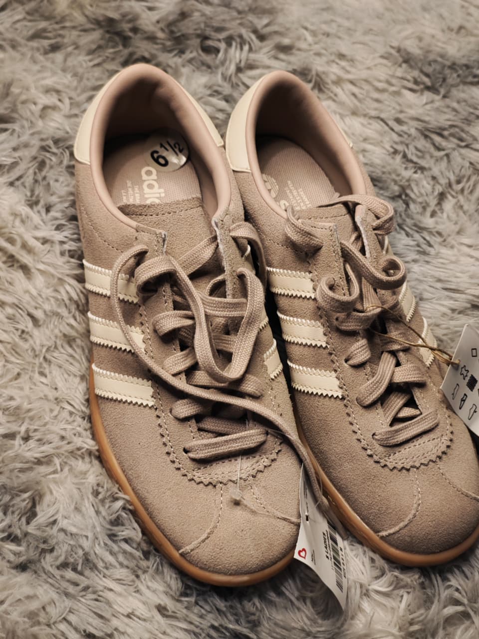 Adidas Stadt W Originals Tenis Beige para Mujer — Talla 23.5 MX